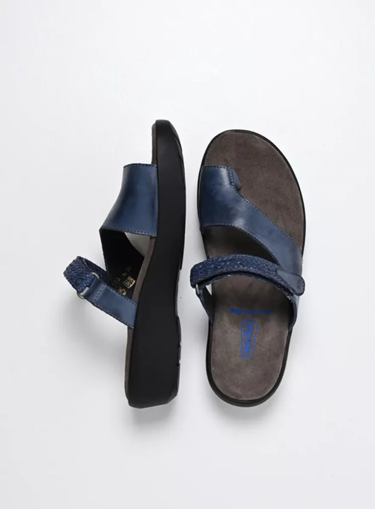 Wolky Slippers 00203 Collins 12840 jeans nubuck