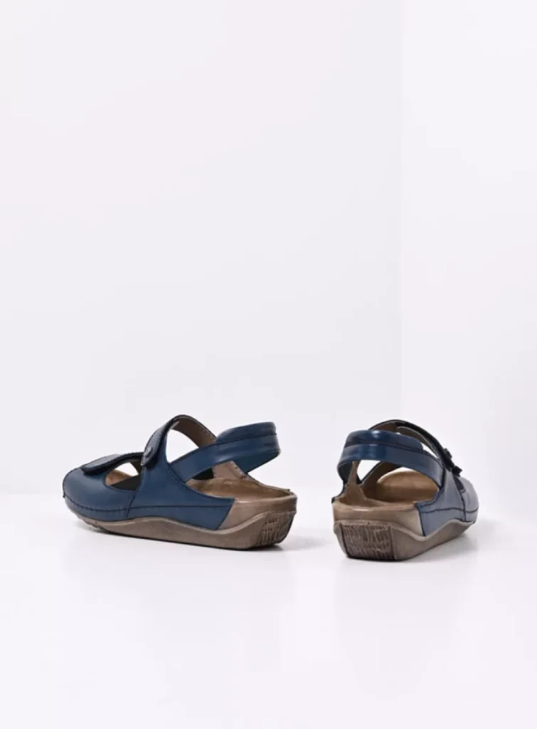 Wolky Sandalen 00537 Alberta 50820 denim leer