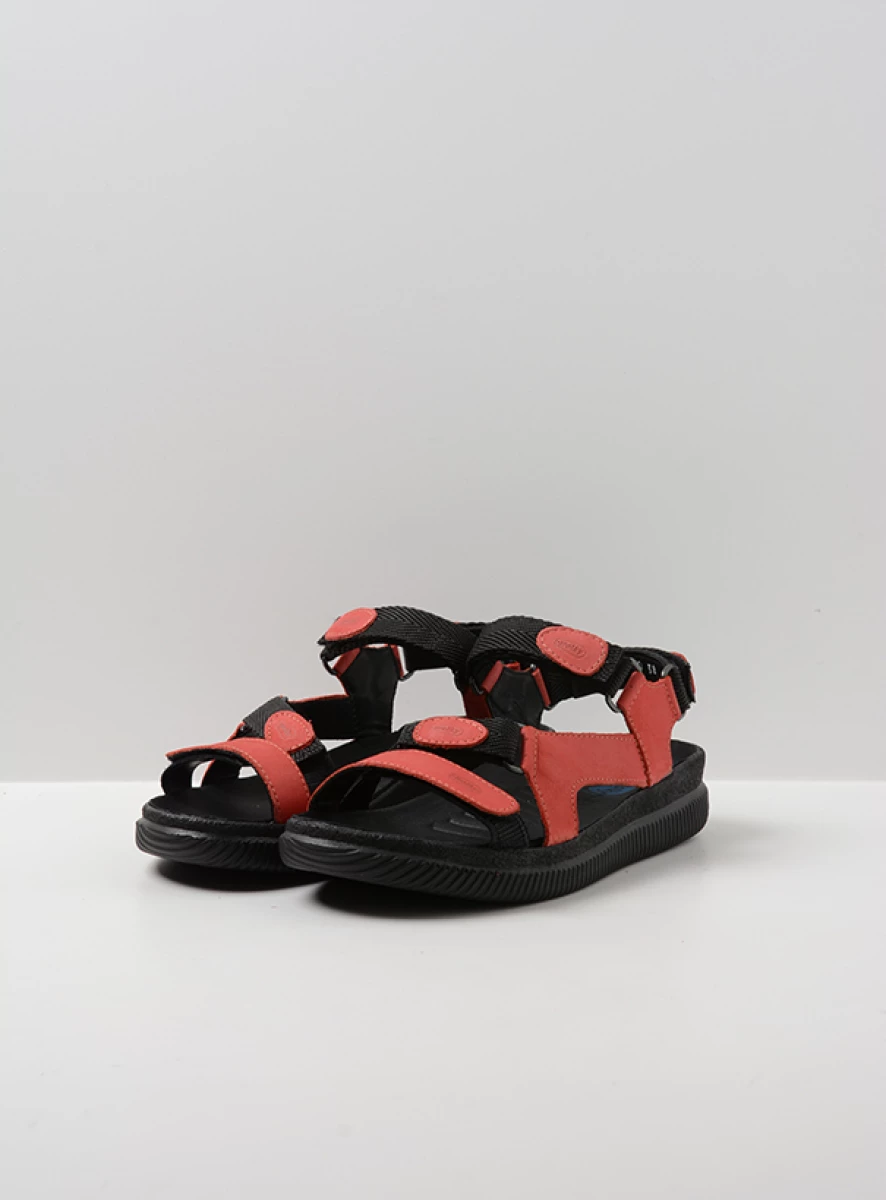 Wolky Sandalen 00710 Energy Lady 50500 rood gevet leer