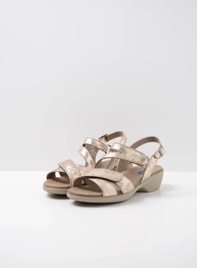 Wolky Sandalen 00776 Fria 10190 champagne nubuck