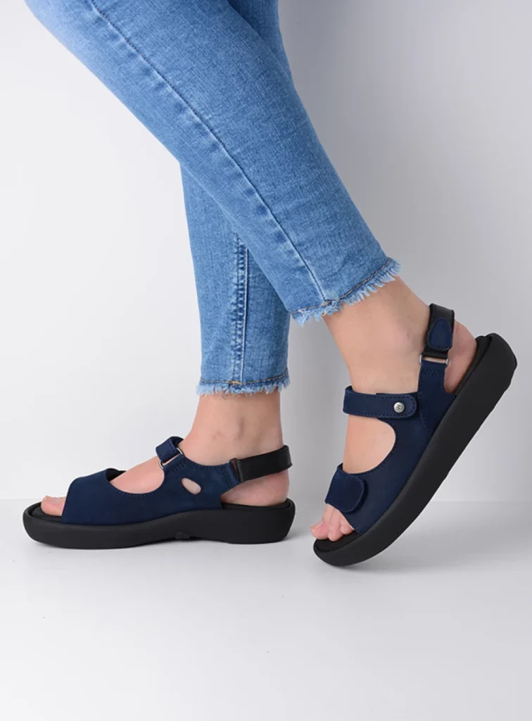 Wolky Sandalen 00827 Celine 11820 denim nubuck