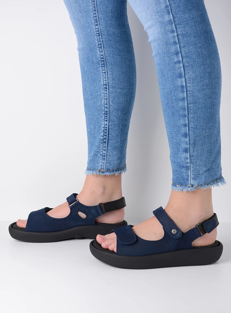 Wolky Sandalen 00827 Celine 11820 denim nubuck