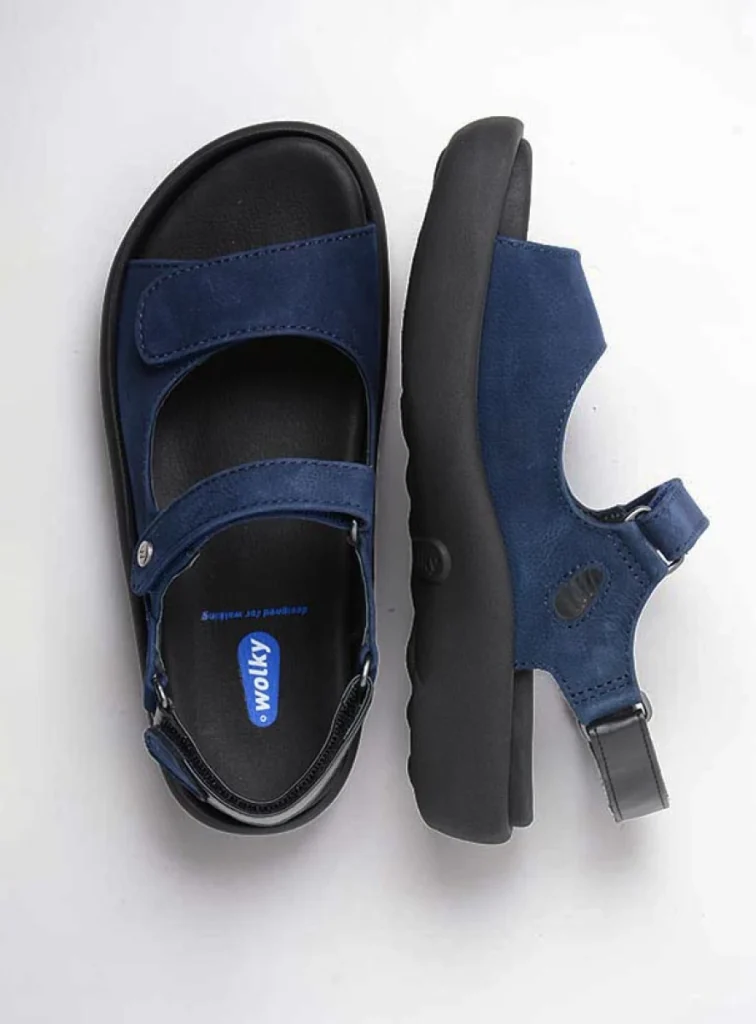 Wolky Sandalen 00827 Celine 11820 denim nubuck