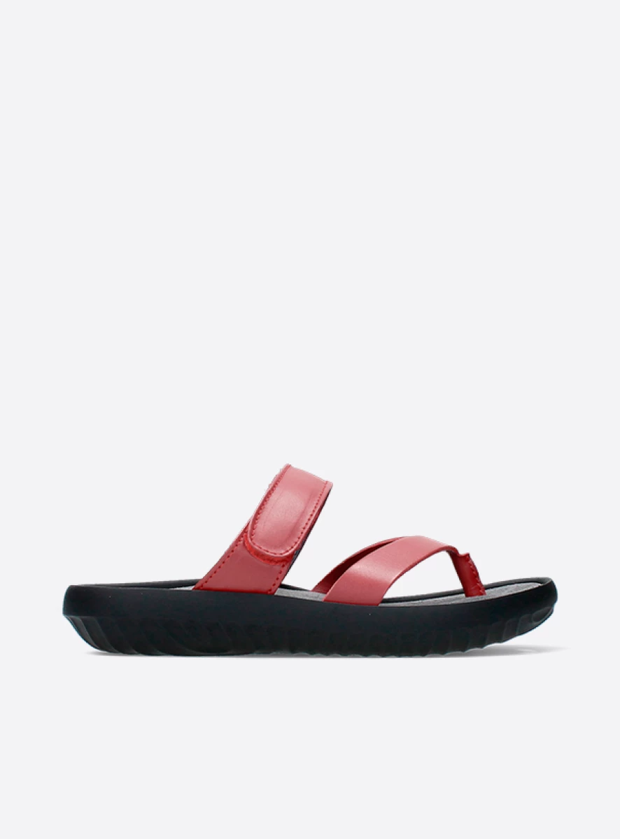 Wolky Slippers 00880 Tahiti 31500 rood leer