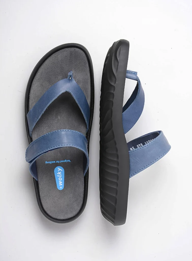 Wolky Slippers 00880 Tahiti 31840 jeans leer