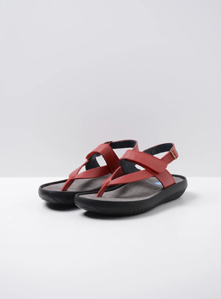 Wolky Sandalen 00882 Cebu 31500 rood leer