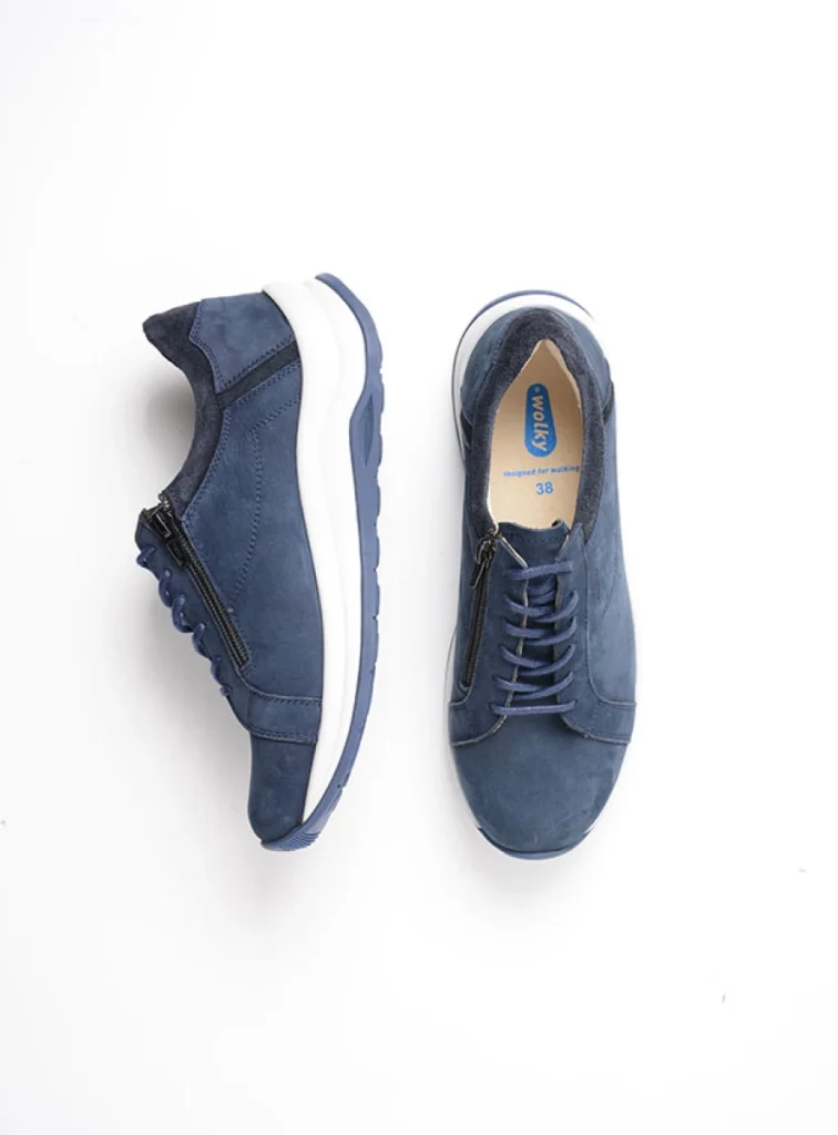 Wolky Sneakers 00980 Milton 11820 jeans nubuck