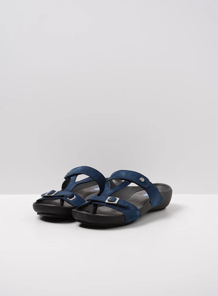 Wolky Slippers 01000 O'Connor 11820 denim nubuck