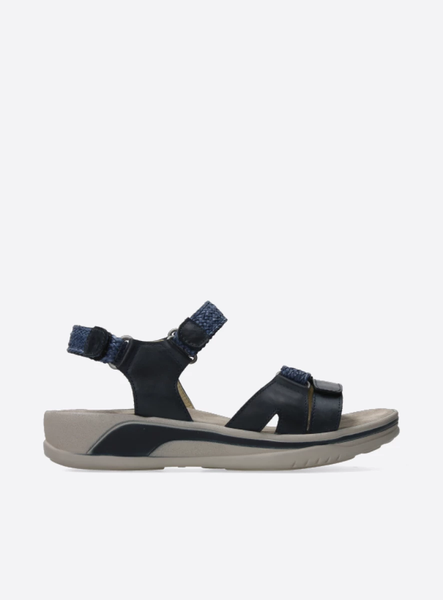 Wolky Sandalen 01056 Acula 31870 blauw leer