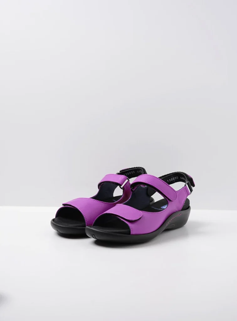 Wolky Sandalen 01300 Salvia 30660 fuchsia leer