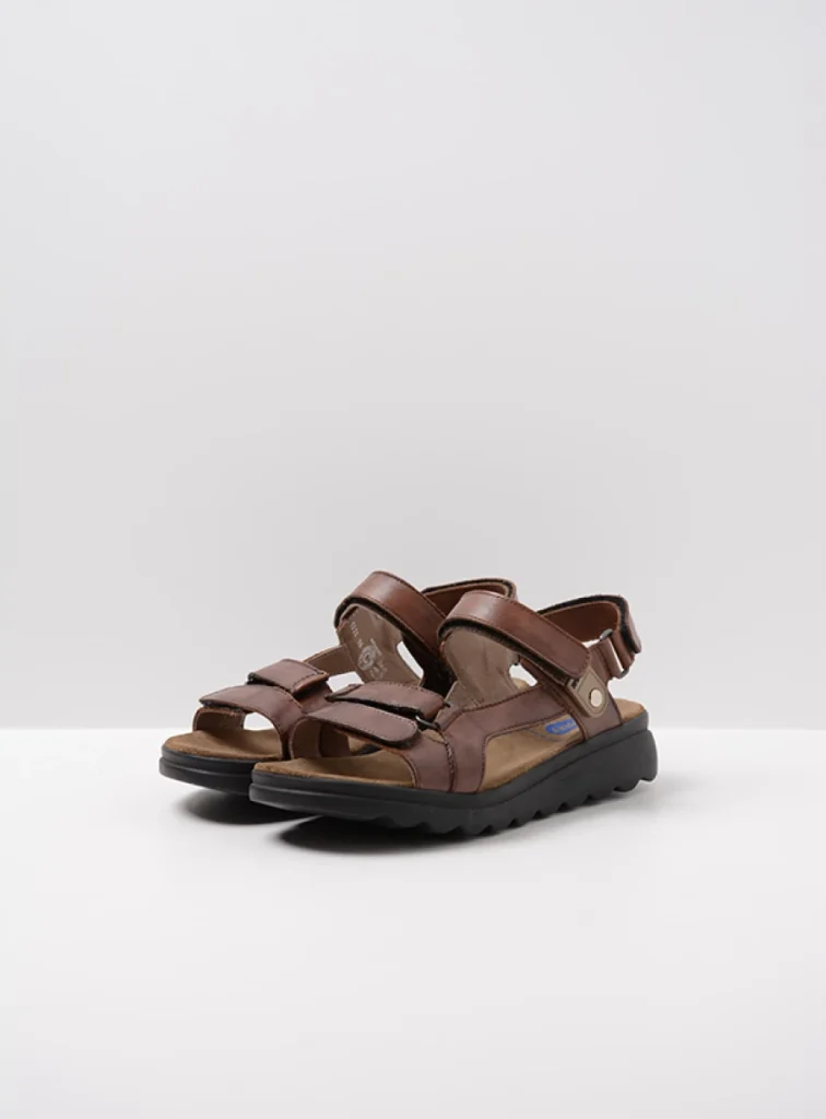 Wolky Sandalen 01525 Mile 50430 cognac leer