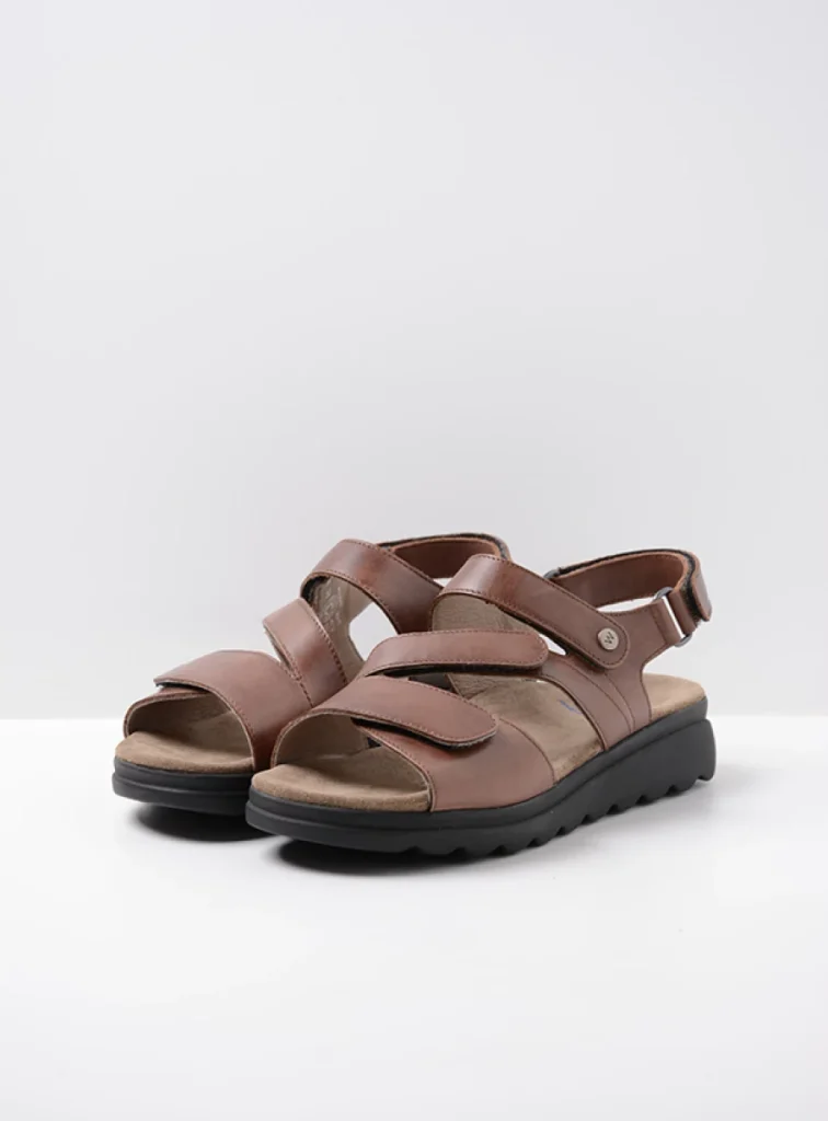 Wolky Sandalen 01526 Yard 50430 cognac leer