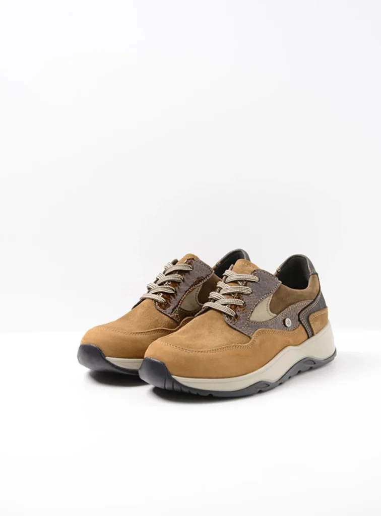 Wolky Sneakers 01580 Sappho 90431 cognac combi leer