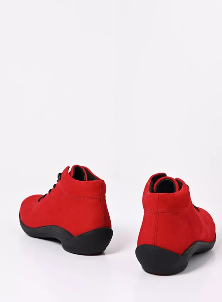 Wolky Veterschoenen 01674 Louise 10505 donkerrood nubuck