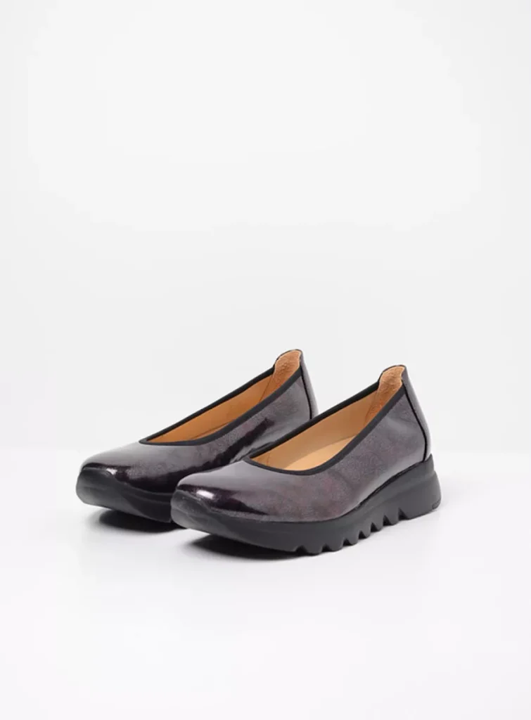 Wolky Ballerina's 02126 Snallerina F2F 96551 bordeaux lak biocare