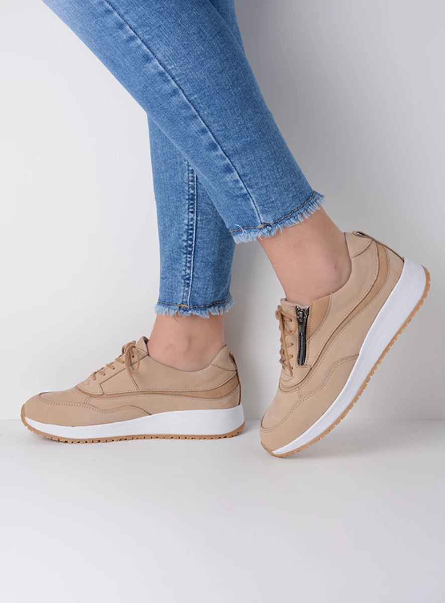 Wolky Sneakers 02278 Sprint 11390 beige nubuck