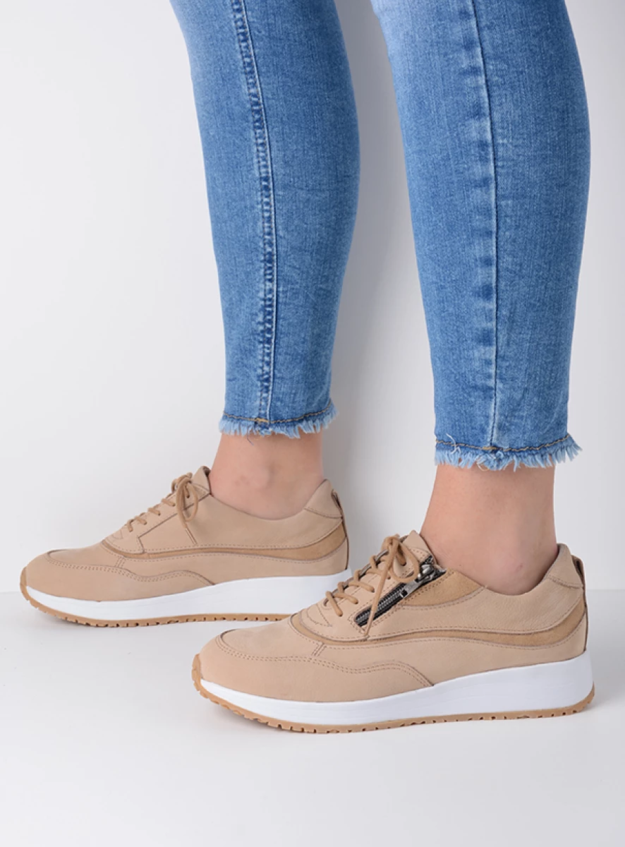 Wolky Sneakers 02278 Sprint 11390 beige nubuck