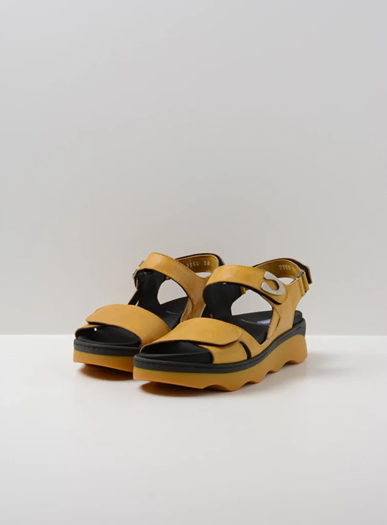 Wolky Sandalen 02350 Medusa 33930 amber leer