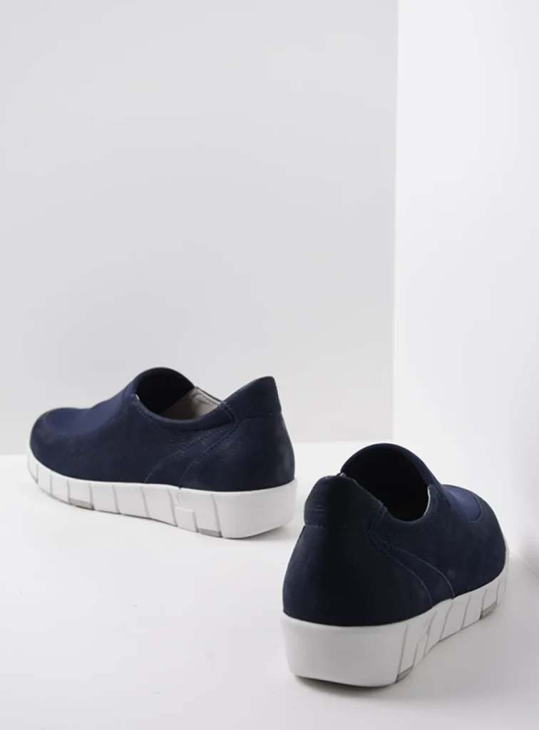 Wolky Ballerina's 02453 Salton 13870 blauw zomer nubuck