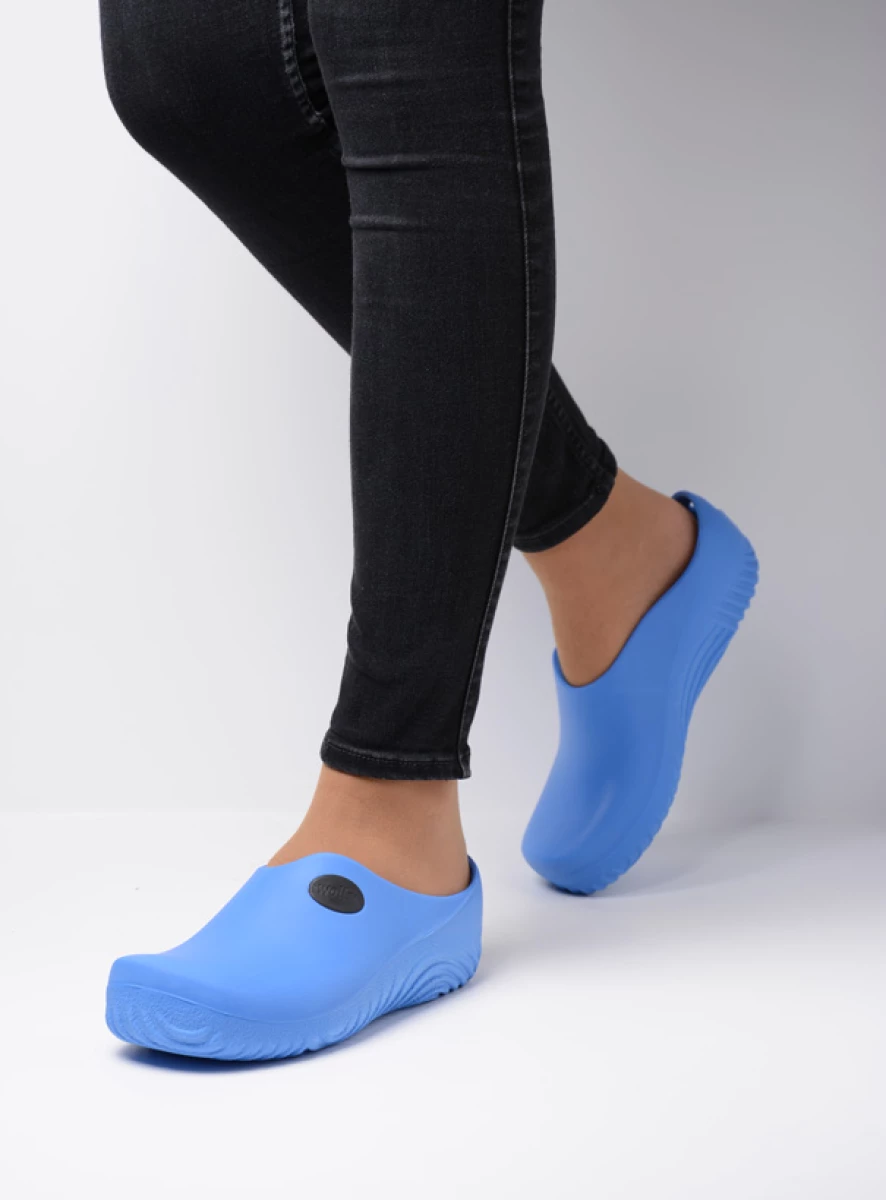 Wolky Klompen 02550 OK Clog-Klomp 90890 sky-blue PU