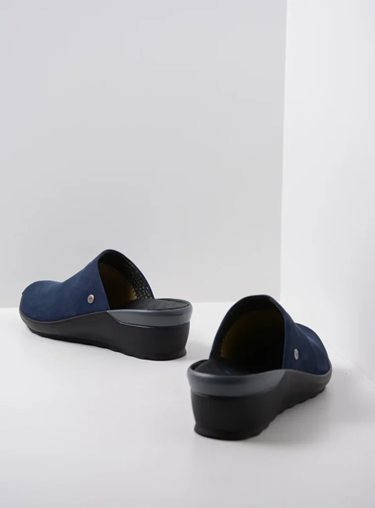 Wolky Slippers 02575 Go 11820 denim nubuck