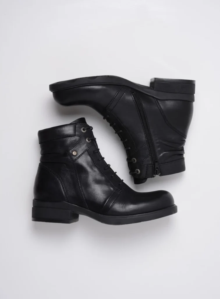 Wolky Biker boots 02625 Center 20000 zwart leer