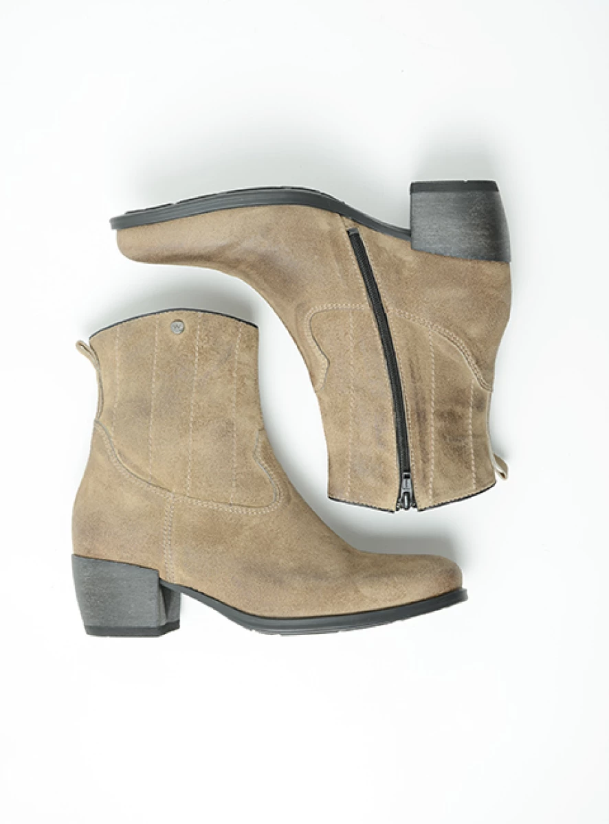 Wolky Laarzen 02878 Lubbock 45150 taupe suede