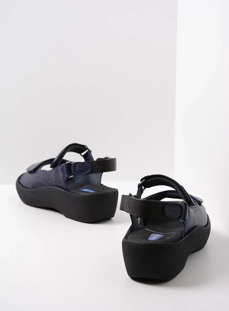 Wolky Sandalen 03204 Jewel 34800 blauw leer