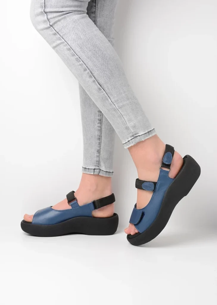 Wolky Sandalen 03204 Jewel 34840 jeans leer