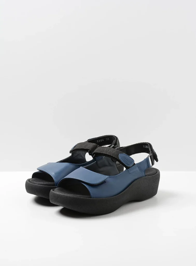 Wolky Sandalen 03204 Jewel 34840 jeans leer