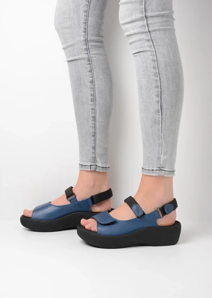 Wolky Sandalen 03204 Jewel 34840 jeans leer