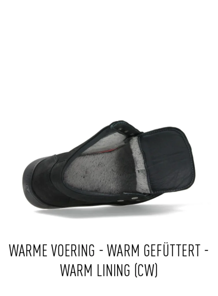 Wolky Hoge veterschoenen 03255 Tarda XW-WR 11000 zwart nubuck