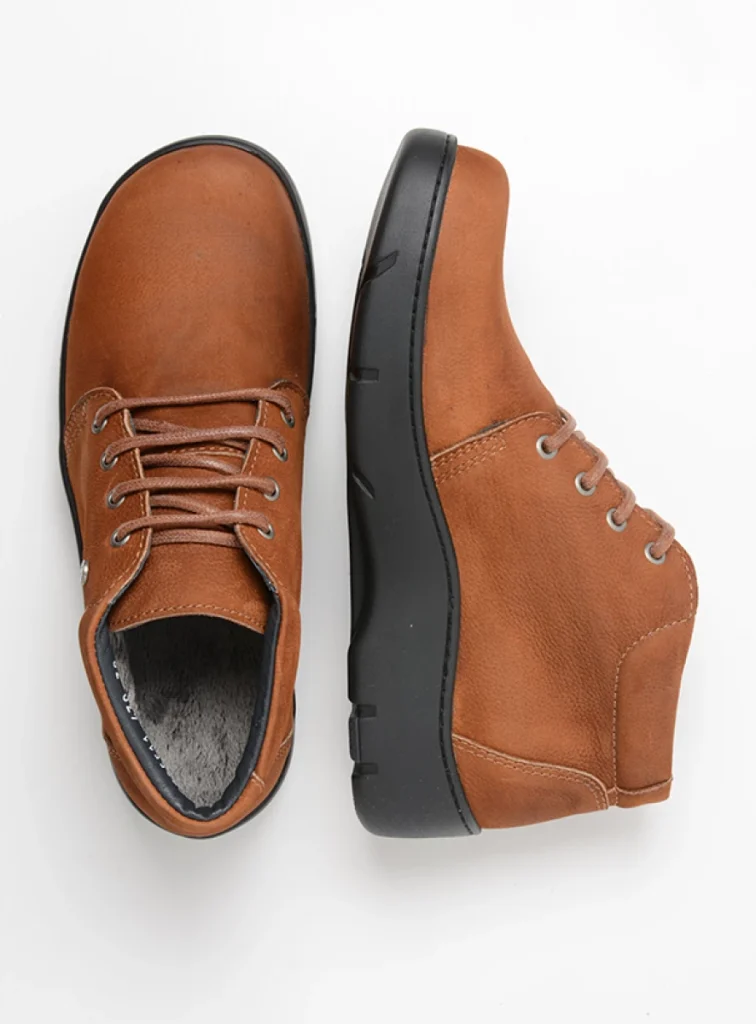 Wolky Hoge veterschoenen 03255 Tarda XW-WR 11430 cognac nubuck