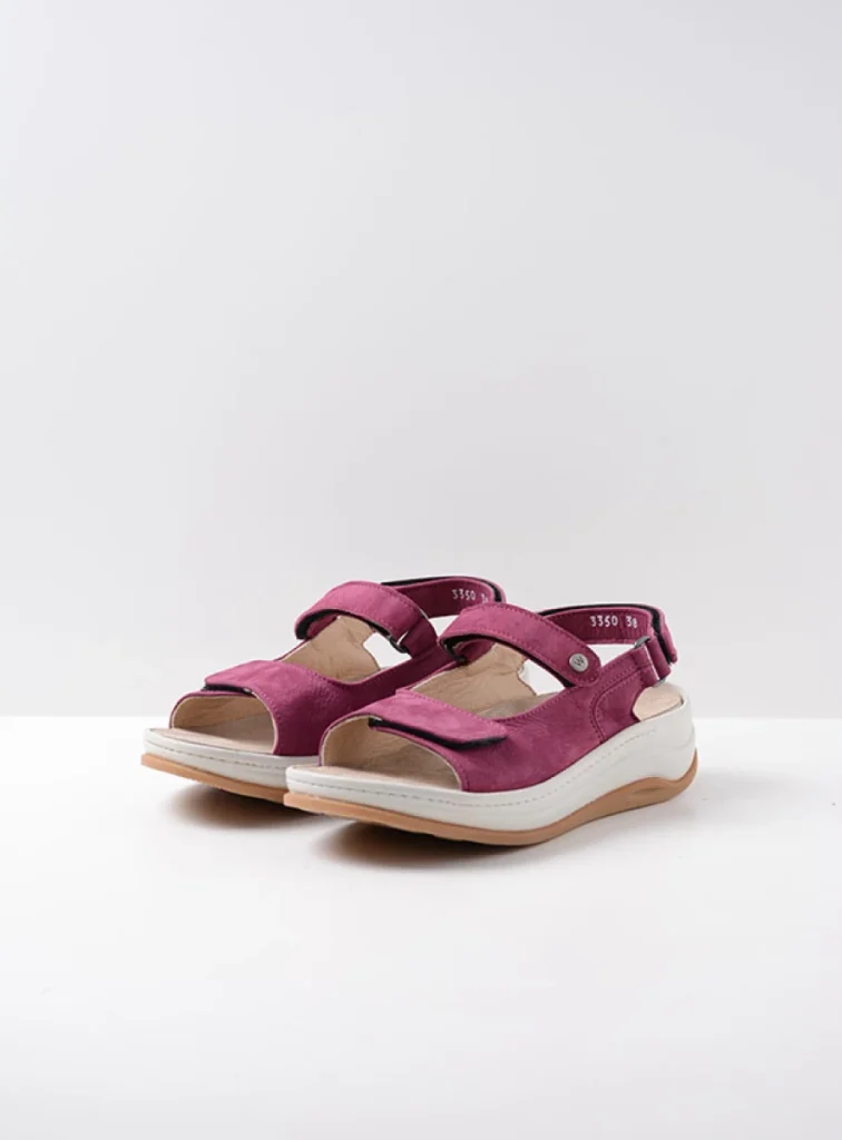 Wolky Sandalen 03350 Adura 10660 fuchsia nubuck