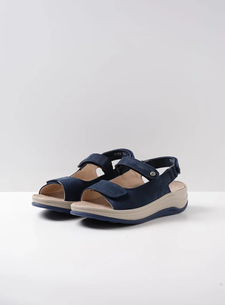 Wolky Sandalen 03350 Adura 10827 denim nubuck