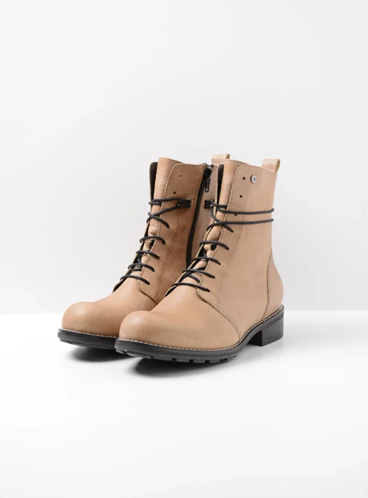 Wolky Enkellaarsjes en boots 04444 Murray XW 12125 safari nubuck