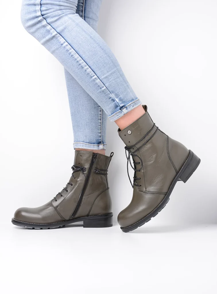 Wolky Enkellaarsjes en boots 04444 Murray XW 20770 cactus leer