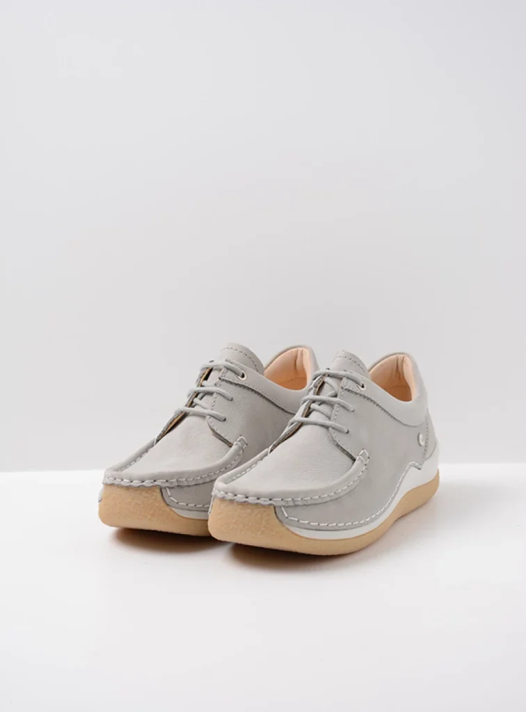 Wolky Sneakers 04525 Celebration 11206 lichtgrijs nubuck