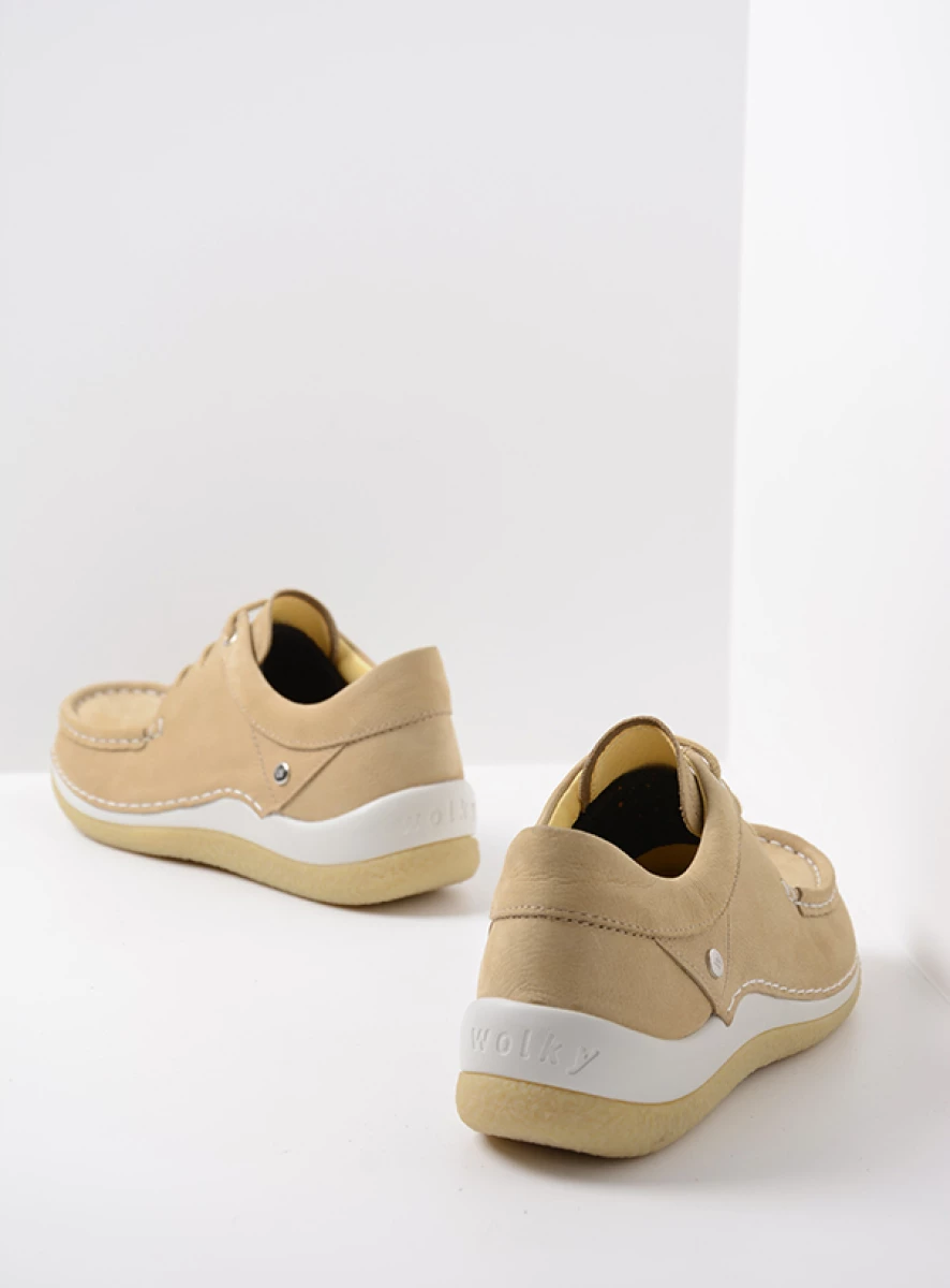 Wolky Veterschoenen 04525 Celebration 11390 beige nubuck