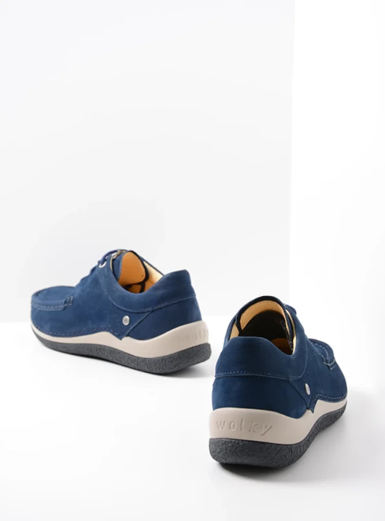 Wolky Sneakers 04525 Celebration 12820 denimblauw nubuck