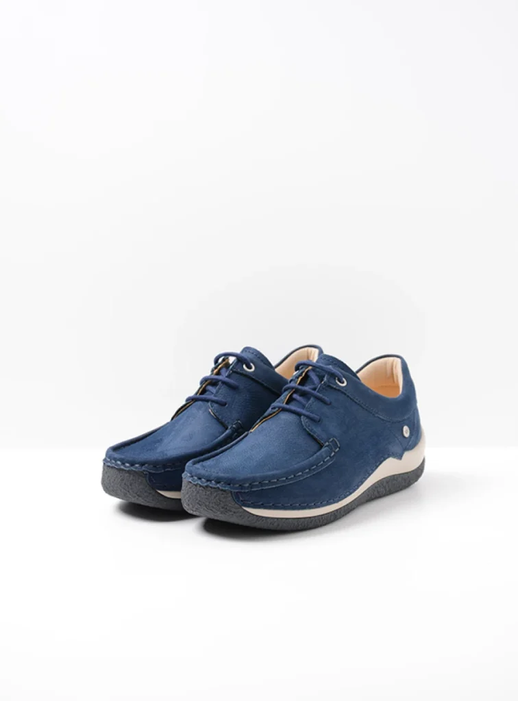 Wolky Sneakers 04525 Celebration 12820 denimblauw nubuck