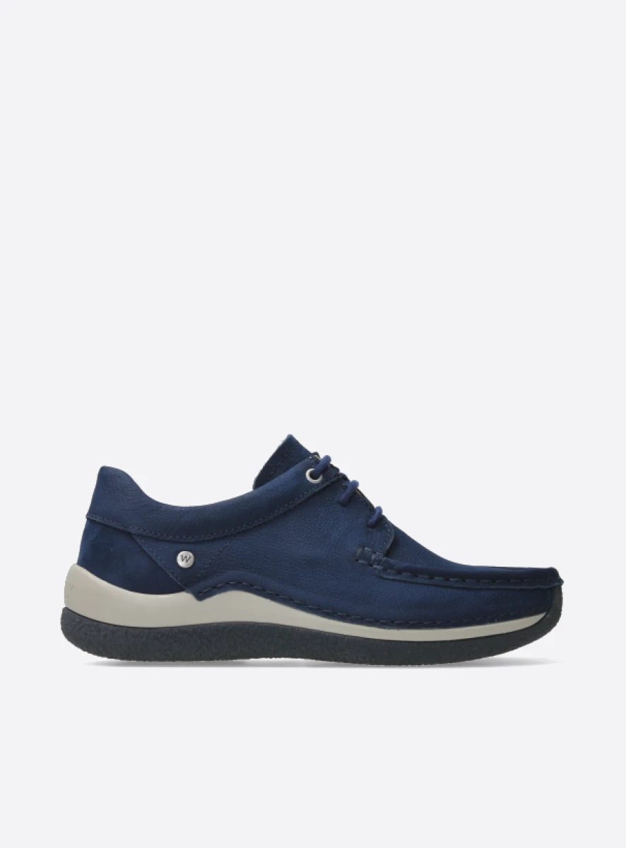 Wolky Veterschoenen 04525 Celebration 12820 denimblauw nubuck