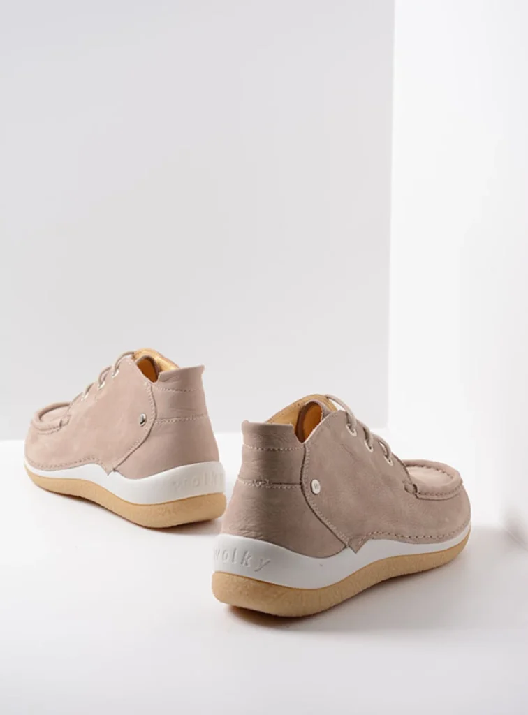 Wolky Lage veterschoenen 04526 Rosella 10125 safari nubuck