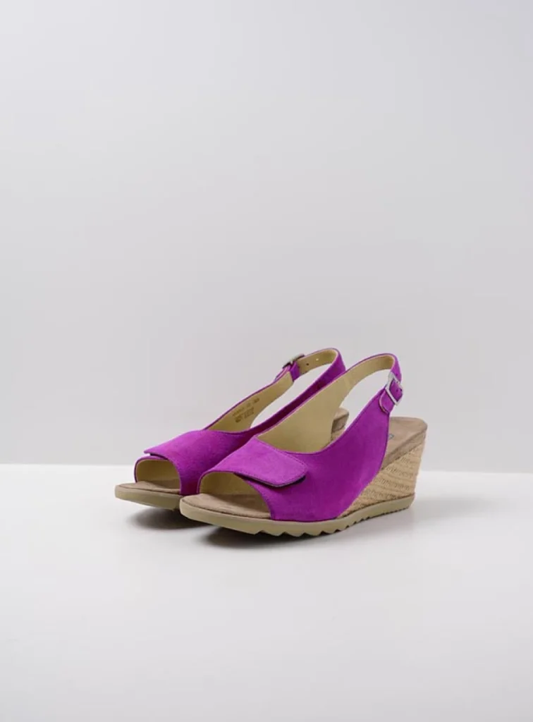 Wolky Sandalen 04680 Murcia 40660 fuchsia suede