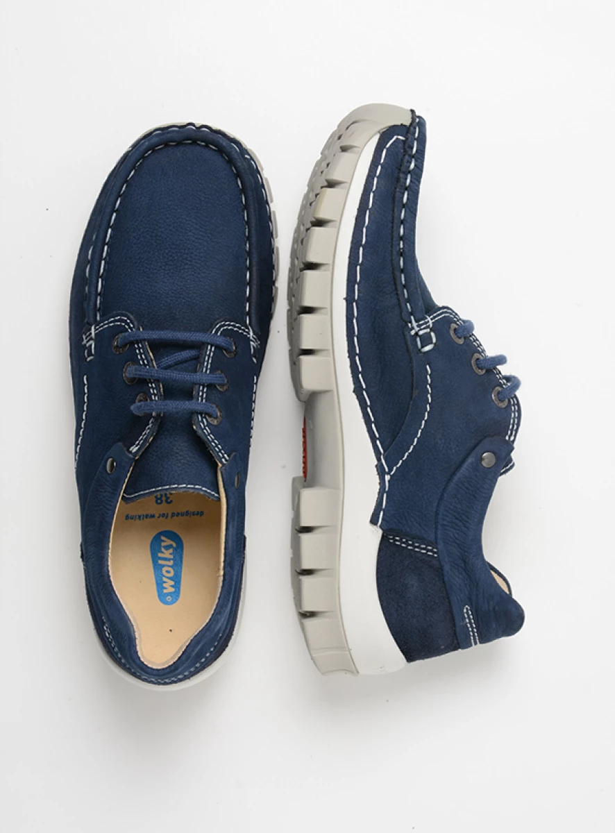 Wolky Veterschoenen 04701 Fly Summer 11820 denim nubuck