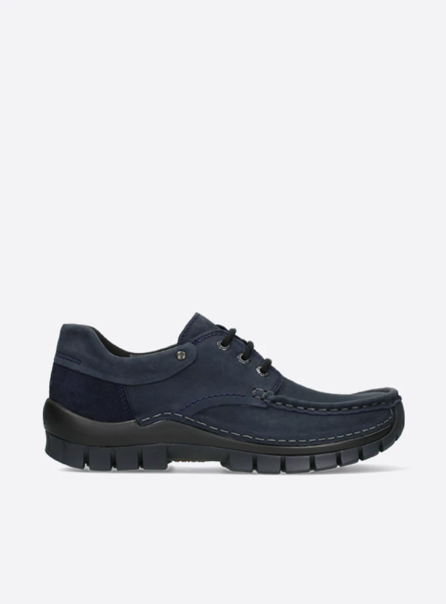 Wolky Veterschoenen 04726 Fly 16800 blauw nubuck