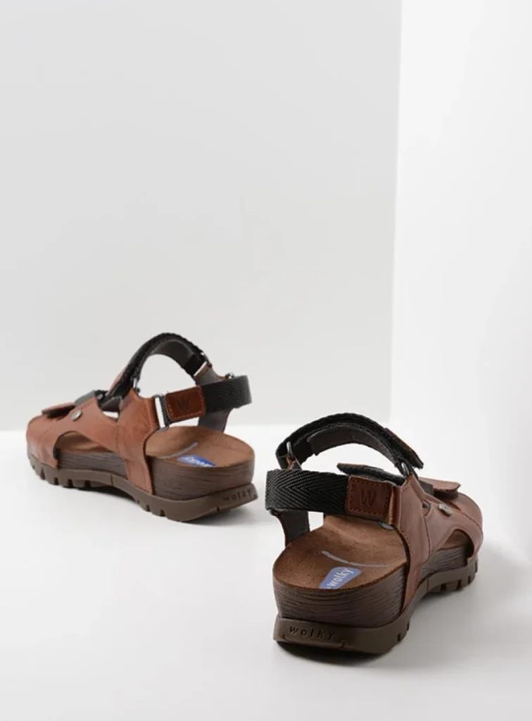 Wolky Sandalen 05450 Cradle 30430 cognac leer