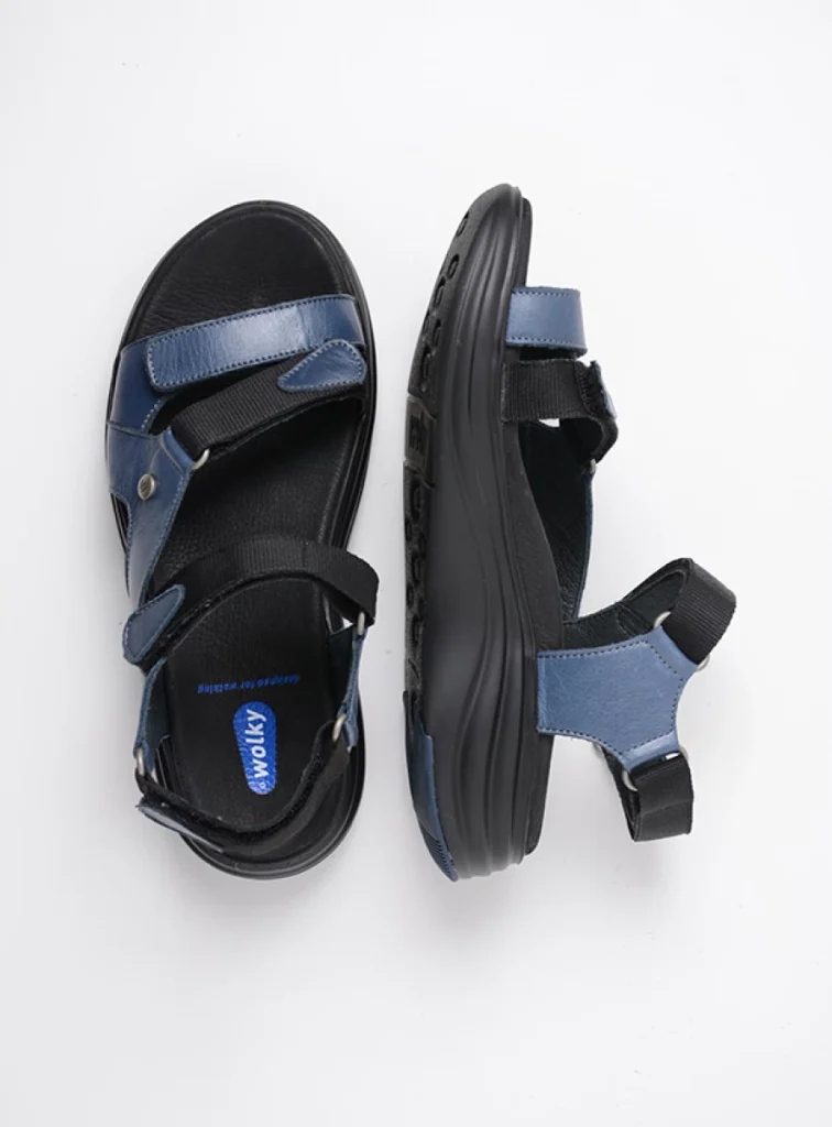 Wolky Sandalen 05650 Cirro 30840 jeans leer