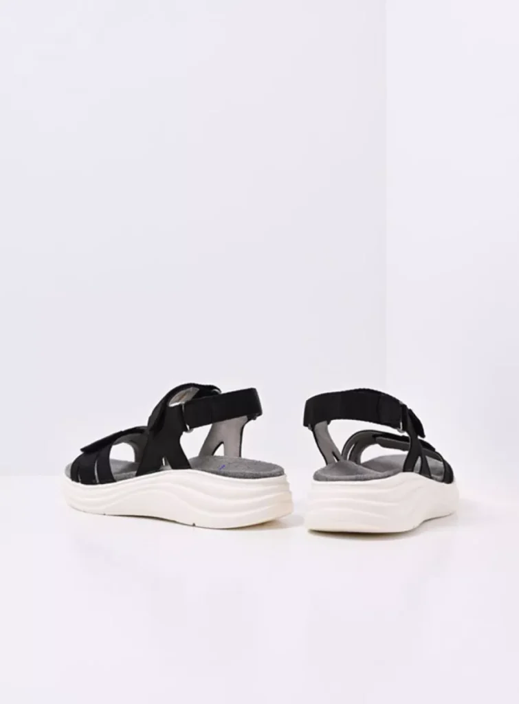 Wolky Sandalen 05652 Miku 10000 zwart nubuck