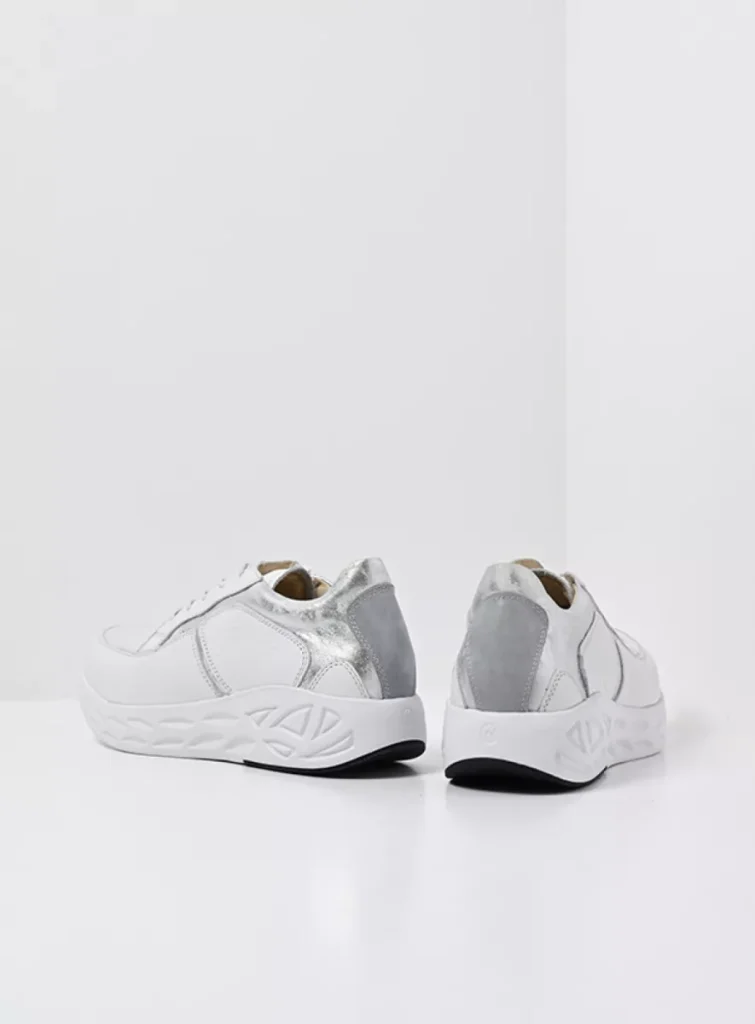 Wolky Sneakers 05700 Bounce 24130 wit/zilver leer